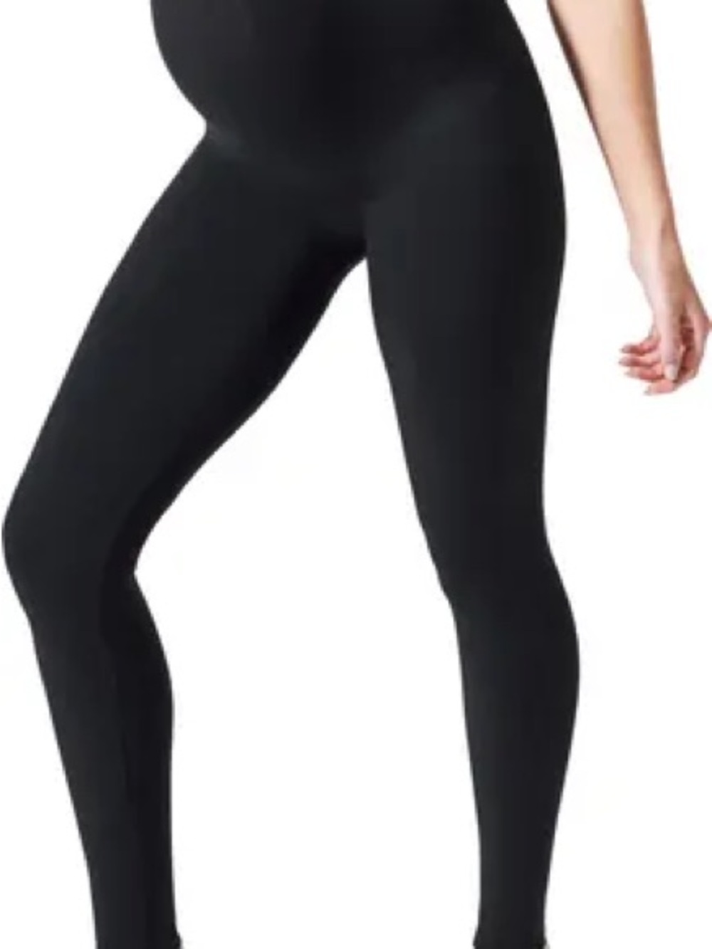 BLANQI Black Maternity Support Leggings